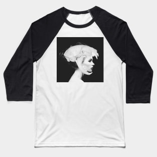 skull-girl Baseball T-Shirt